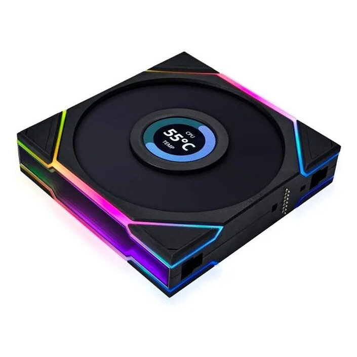 Nota Lian Li Uni Fan TL LCD Wireless 120 Reverse Blade (nero)