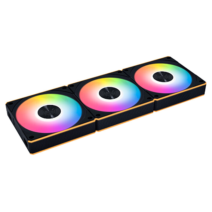 Lian Li Uni Fan CL Wireless 120 (negro) - Pack de 3