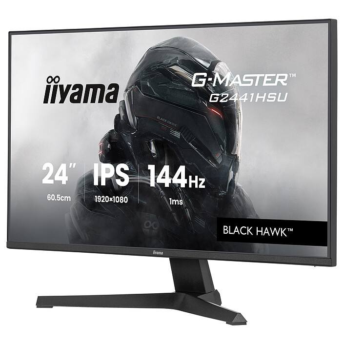 Avis iiyama 23.8" LED - G-Master G2441HSU-B1 Black Hawk