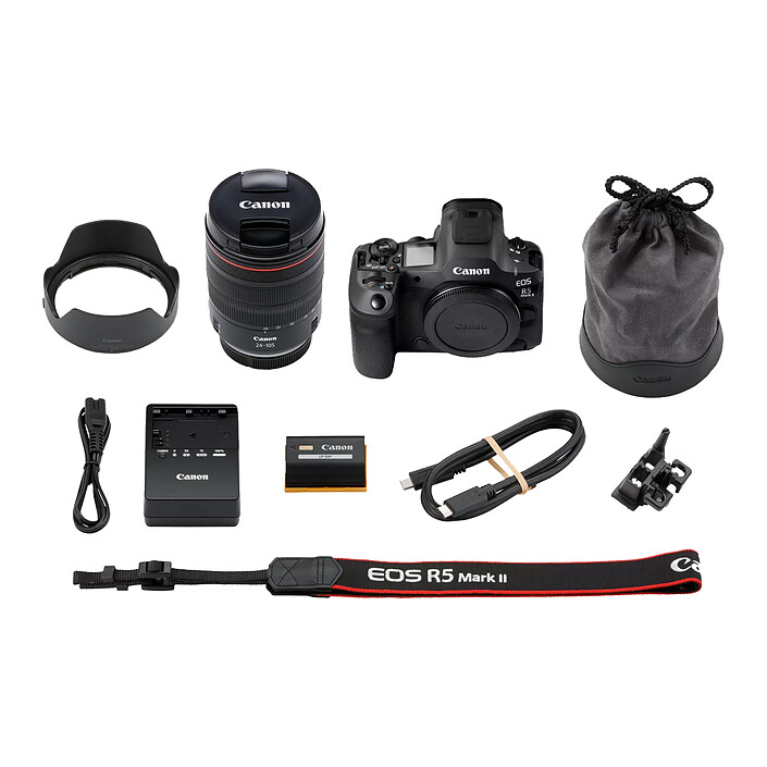 Canon EOS R5 Mark II + RF 24-105mm F4L IS USM pas cher