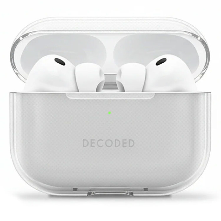 DECODED Silicone AirCase Clear AirPods Pro 3