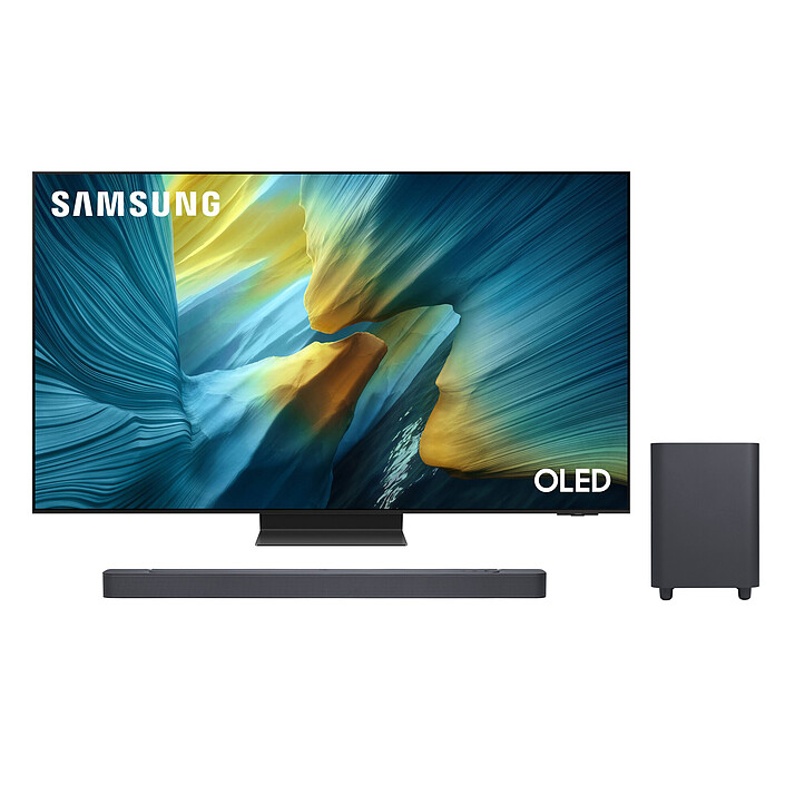 Samsung OLED TQ77S95F + JBL Bar 500