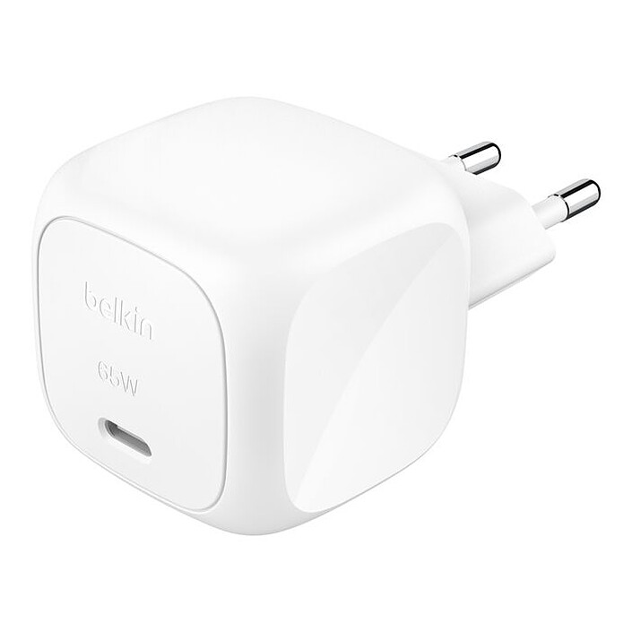 Cargador USB-C compacto Belkin de 65 W como máximo para PC, MacBook y smartphone