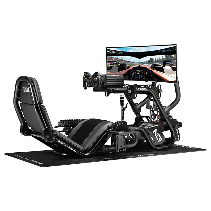 Next Level Racing F-GT Pro Formula and GT Racing Simulator Cockpit (Black Edition) pas cher
