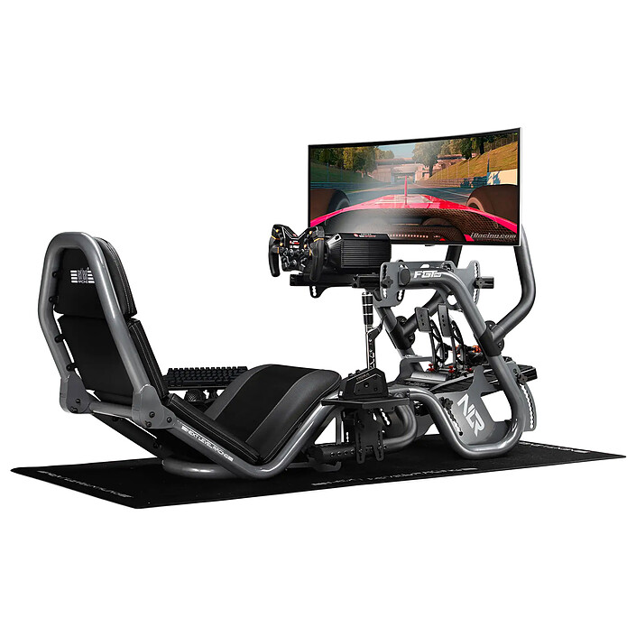 Next Level Racing F-GT Pro Formula and GT Racing Simulator Cockpit (Grey Edition) economico