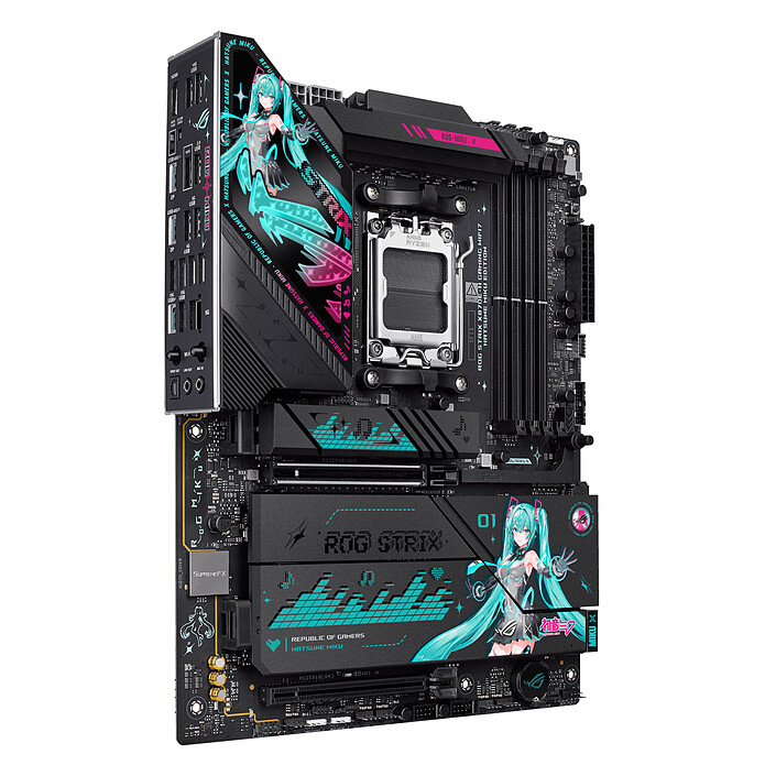 Review ASUS ROG STRIX X870E-H GAMING WIFI7 HATSA MIKU EDITION