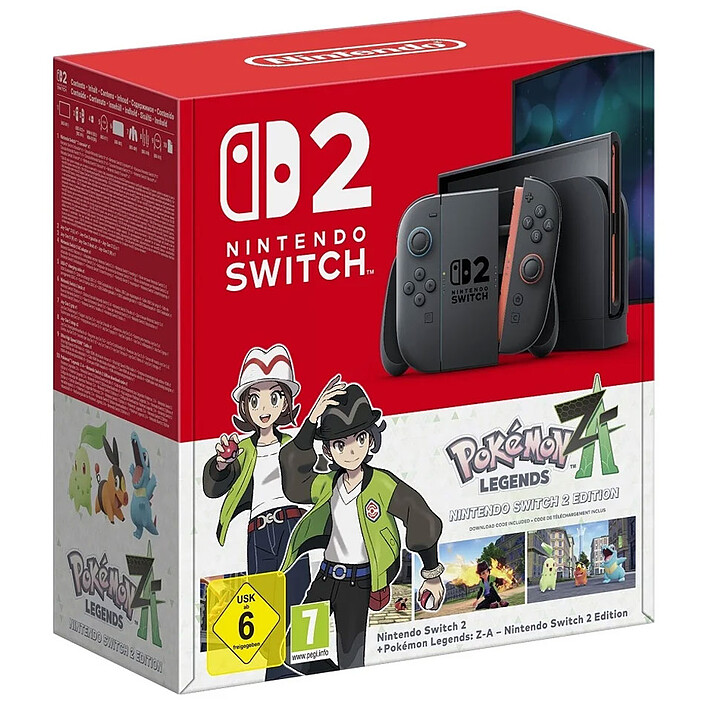 Nintendo Switch 2 + Légendes Pokémon : Z-A
