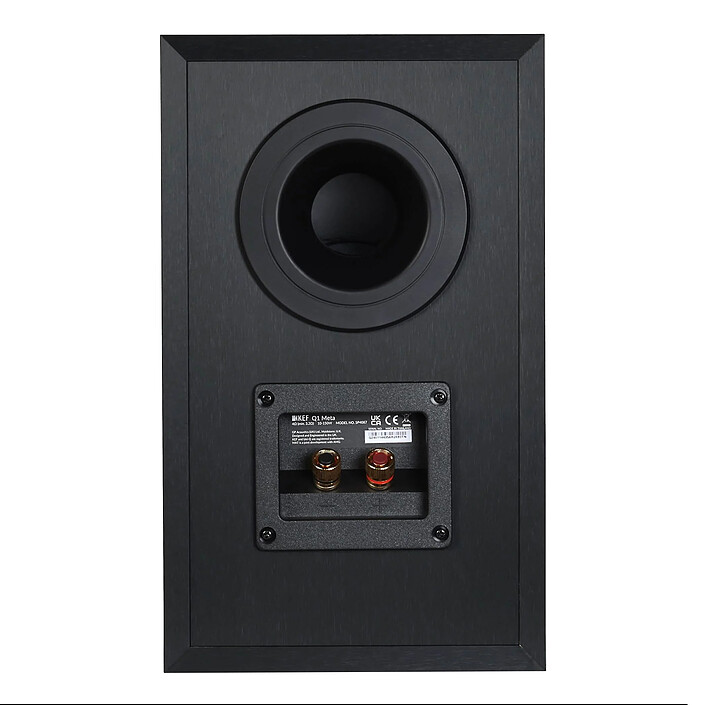 Avis KEF Q1 Meta Noir satiné
