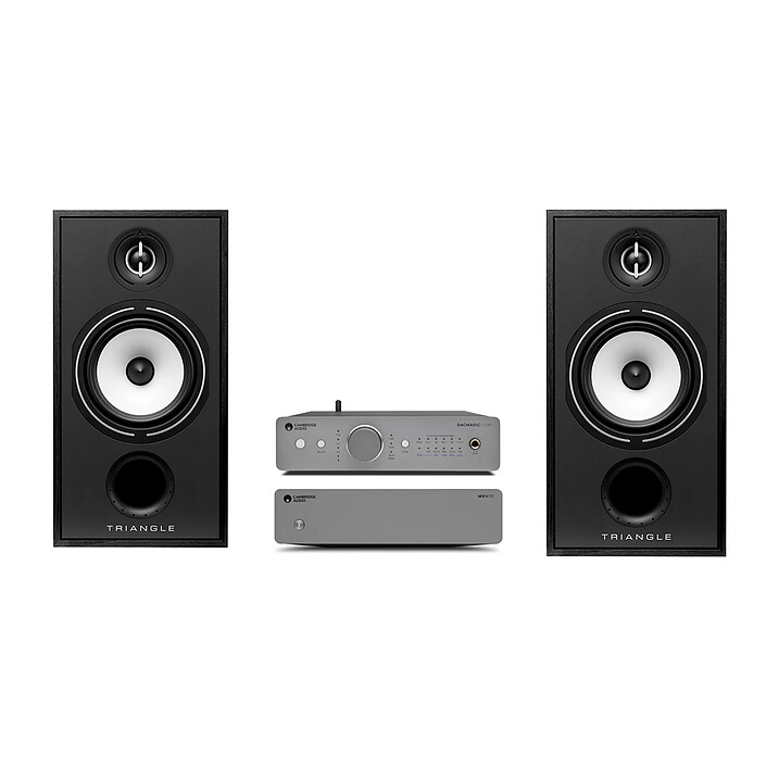 Cambridge MXW70 + DACMagic 200M + Triangle Borea BR04 Noir