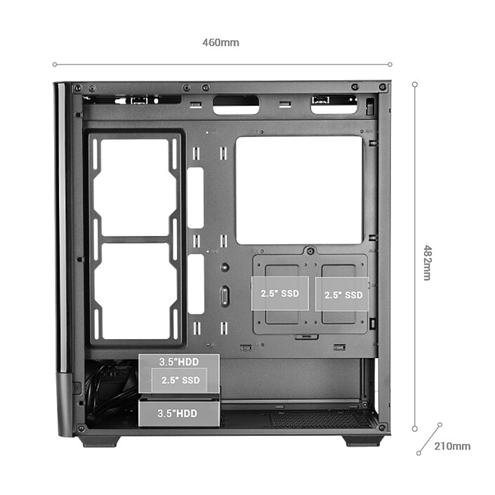 Acheter Mars Gaming MC-LCDPRO (Noir)