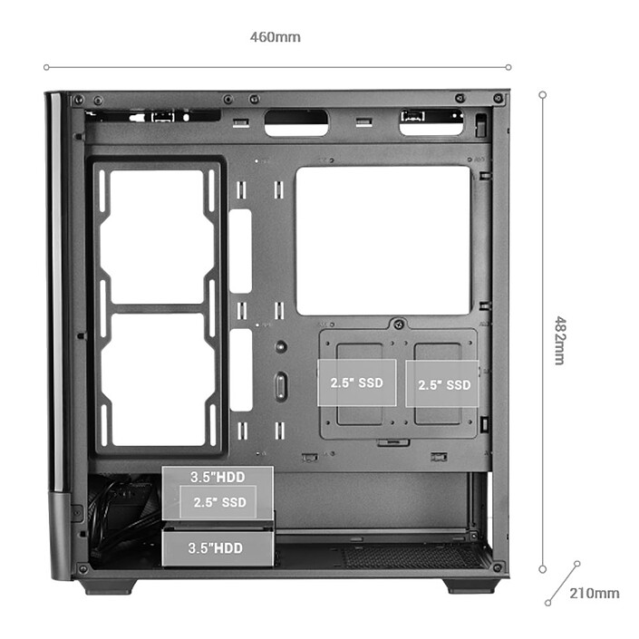 Acquista Mars Gaming MC-LCDPRO (Bianco)