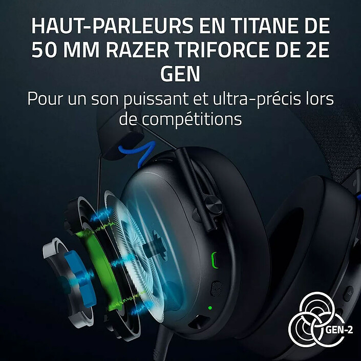 Razer Blackshark V3 for PlayStation (Noir) pas cher