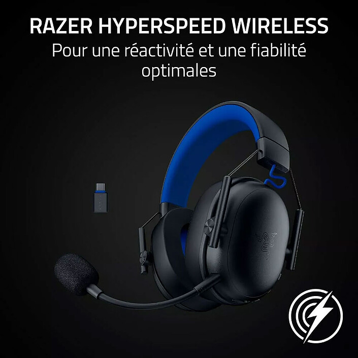 Avis Razer Blackshark v3 X HyperSpeed for PlayStation (Noir)