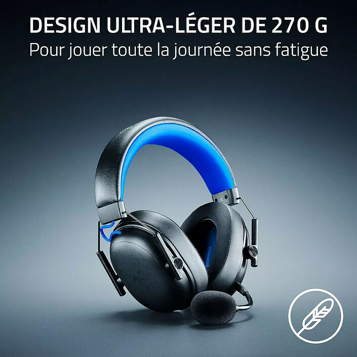 Razer Blackshark v3 X HyperSpeed for PlayStation (Noir) pas cher