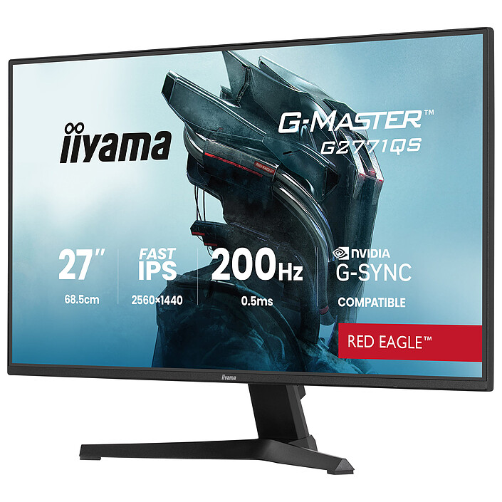 Avis iiyama 27" LED - G-Master G2771QS-B1 Red Eagle