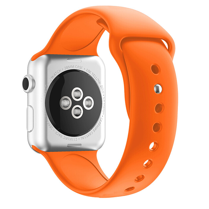 Avis Casyx Bracelet Silicone Cadran 42/49 mm Orange