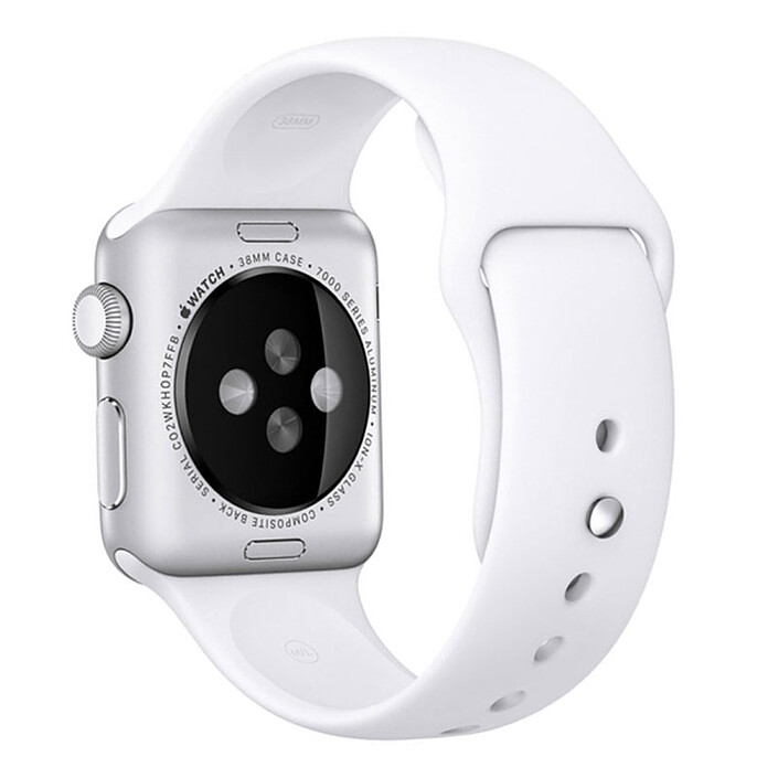 Avis Casyx Bracelet Silicone Cadran 38/42 mm Blanc