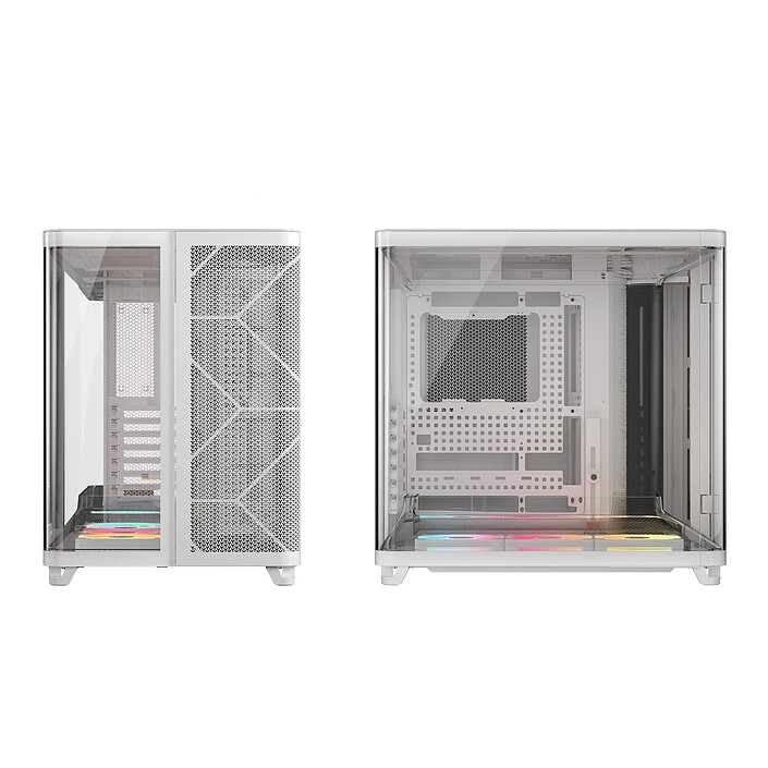 Corsair AIR 5400 LX-R RGB iCUE LINK (White) - PC cases - LDLC