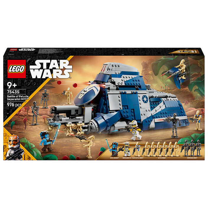 LEGO Star Wars 75435 The Clone Wars L'MTT dei Separatisti della Battaglia di Felucia