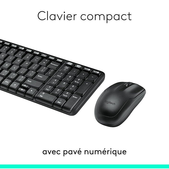 Avis Logitech MK220 Wireless Keyboard and Mouse Combo