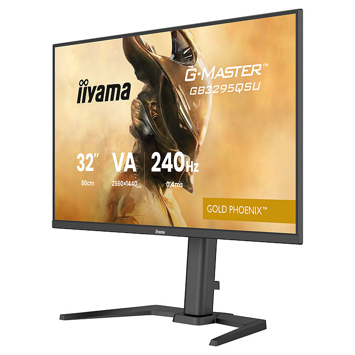 Avis iiyama 31.5" LED - G-Master GB3295QSU-B1 Gold Phoenix