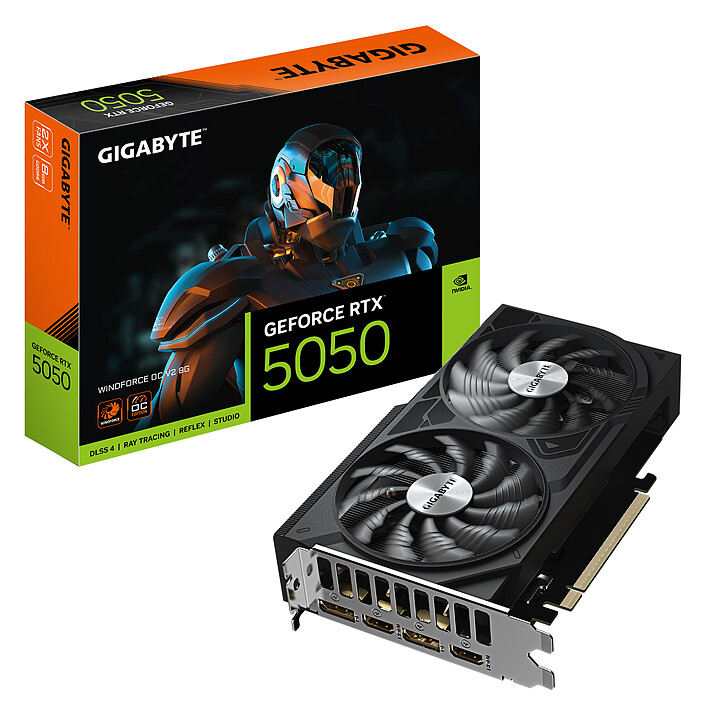 Gigabyte GeForce RTX 5050 WINDFORCE OC V2 8G