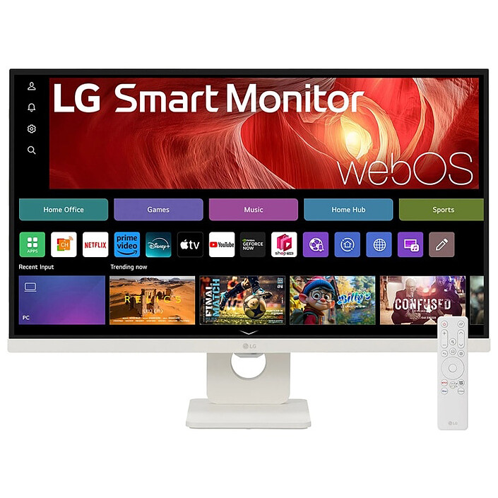 LG 31.5" LED Smart Monitor 32U721SA-W