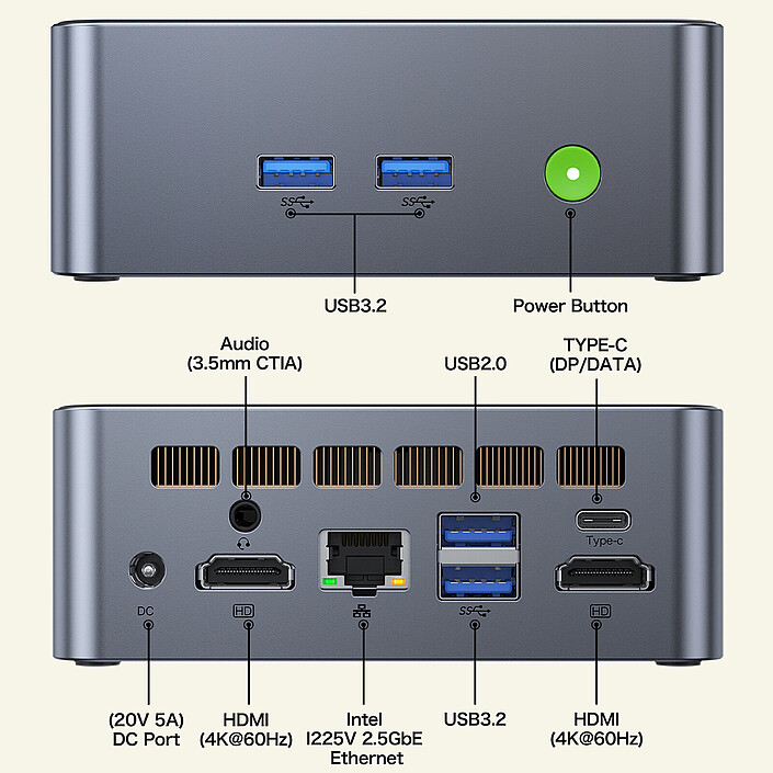 Avis GMKtec NucBox M2 Pro S (M2PROS I7-1185G6 32/1024)