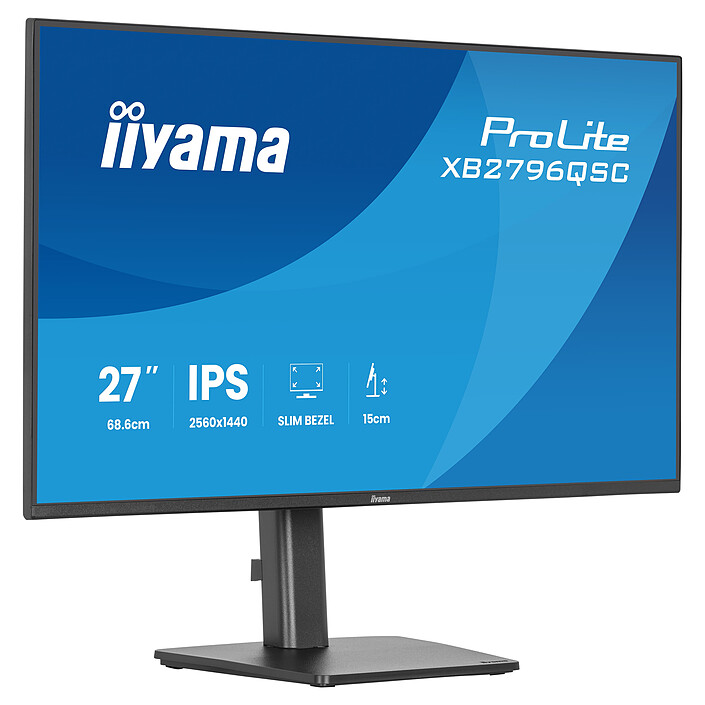 Avis iiyama 27" LED - ProLite XB2796QSC-B1