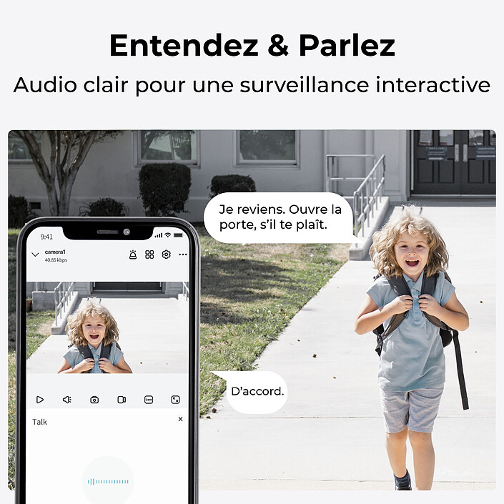 Reolink Argus Series B310 con pannello solare economico