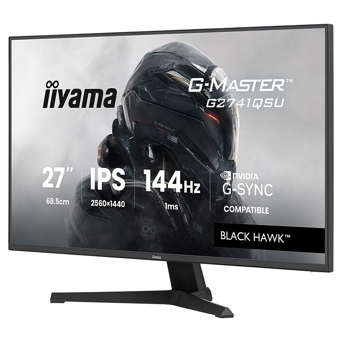 Avis iiyama 27" LED - G-Master G2741QSU-B1 Black Hawk