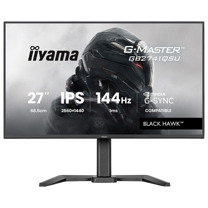 iiyama 27" LED - G-Master GB2741QSU-B1 Black Hawk