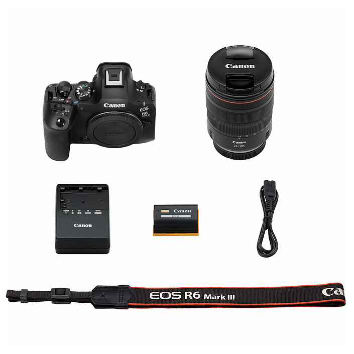 Canon EOS R6 Mark III + RF 24-105 mm f/4 L IS USM pas cher