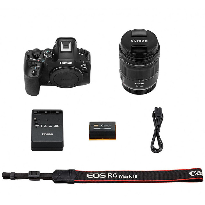 Canon EOS R6 Mark III + RF 24-105 mm f/4-7,1 IS STM pas cher