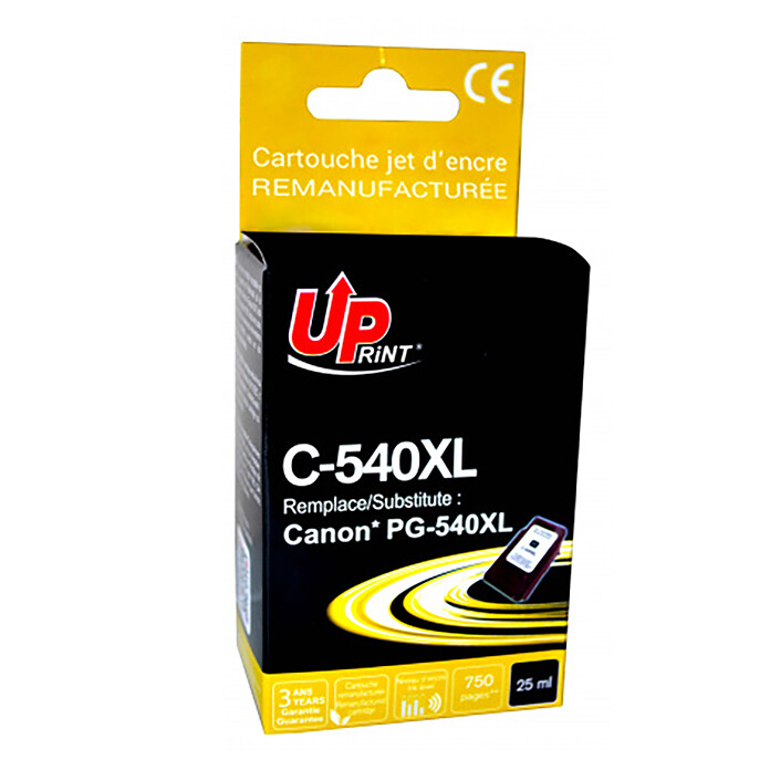 UPrint Cartuccia compatibile Canon PG-540XL C-540XL (Nero)