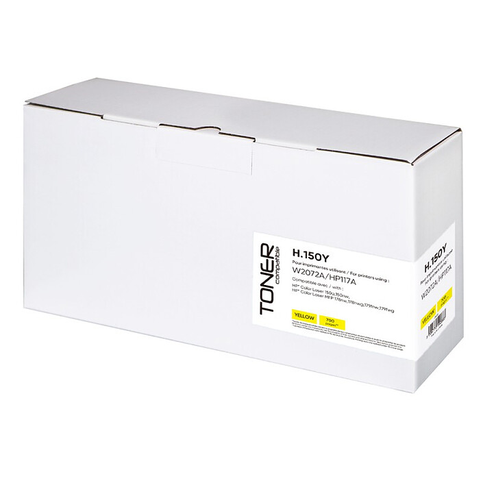 Toner compatible HP 117A W2072A (Jaune)