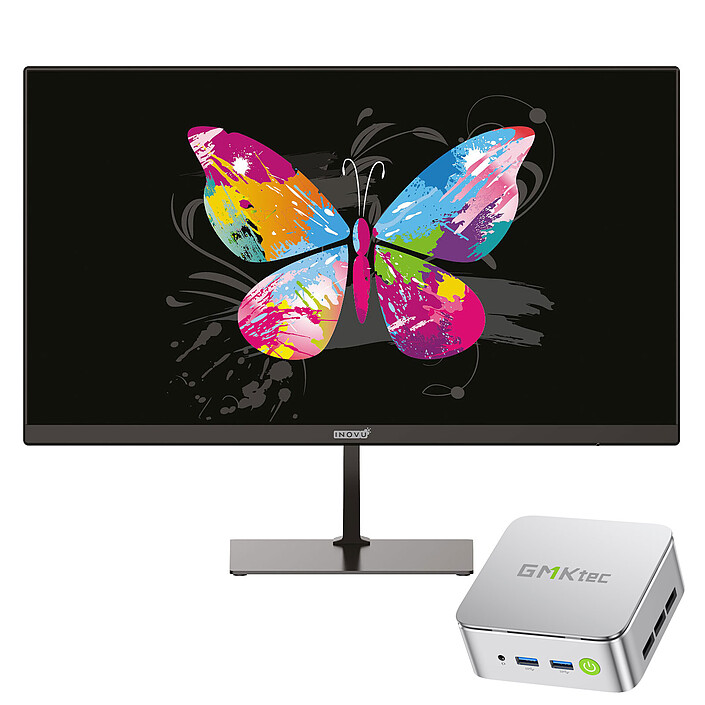 Mini PC Workstation G10 3500U 16/1024 23.8" W11P