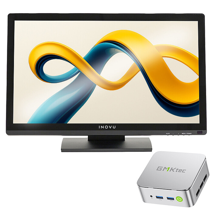 Mini PC Workstation G10 3500U 16/1024 23,8" Táctil W11P