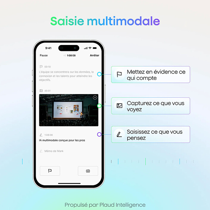 Plaud Note Pro Noir pas cher