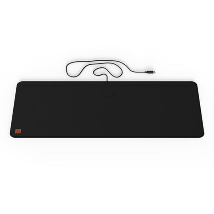 Zagg Desk Mat with Wireless Charging Black