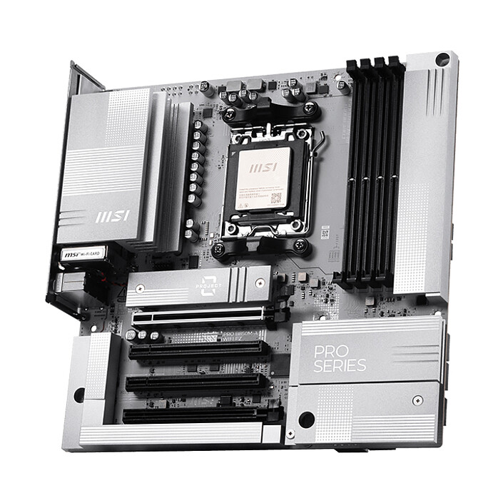 Nota MSI PRO B850M-A WIFI PZ