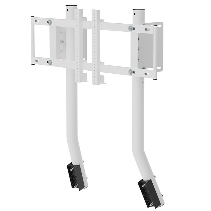 OPLITE GTR S8 Monitor Stand E-Sport (Blanc)