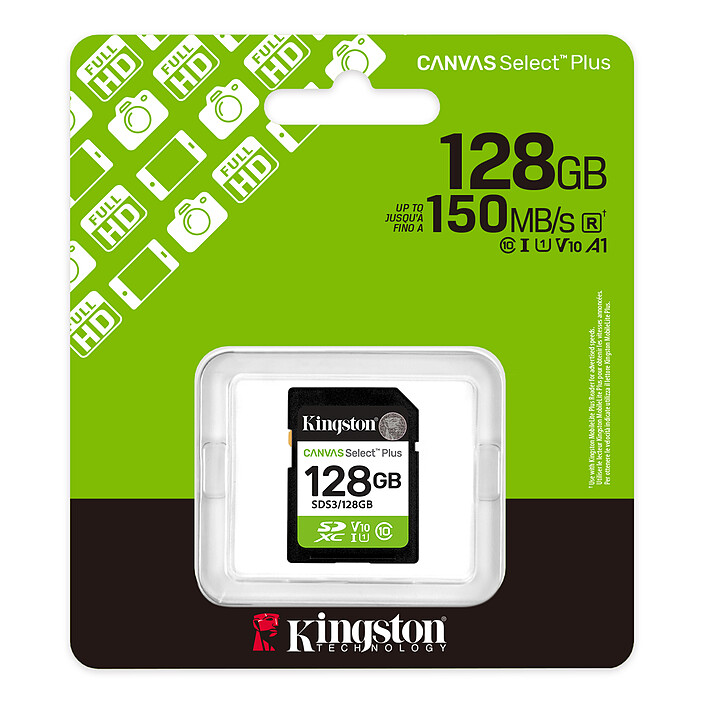 Avis Kingston Canvas Select Plus SDS3/128GB