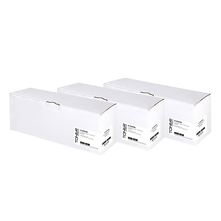 Multipack 3x toners compatibles HP 220X W2200 (Noir)