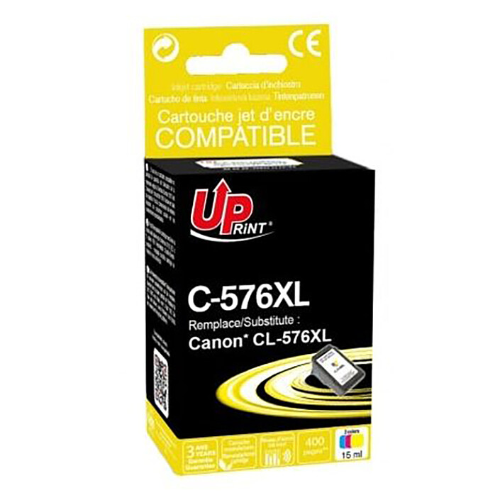 UPrint Compatible Canon CL-576XL C-576XL Cartridge (Colour)