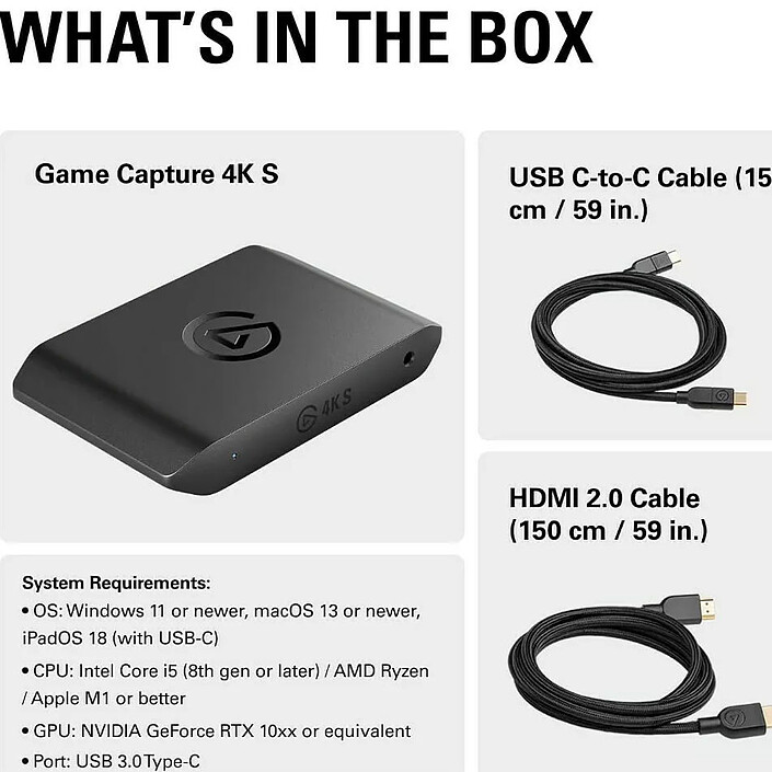 Buy Elgato Game Capture 4K S