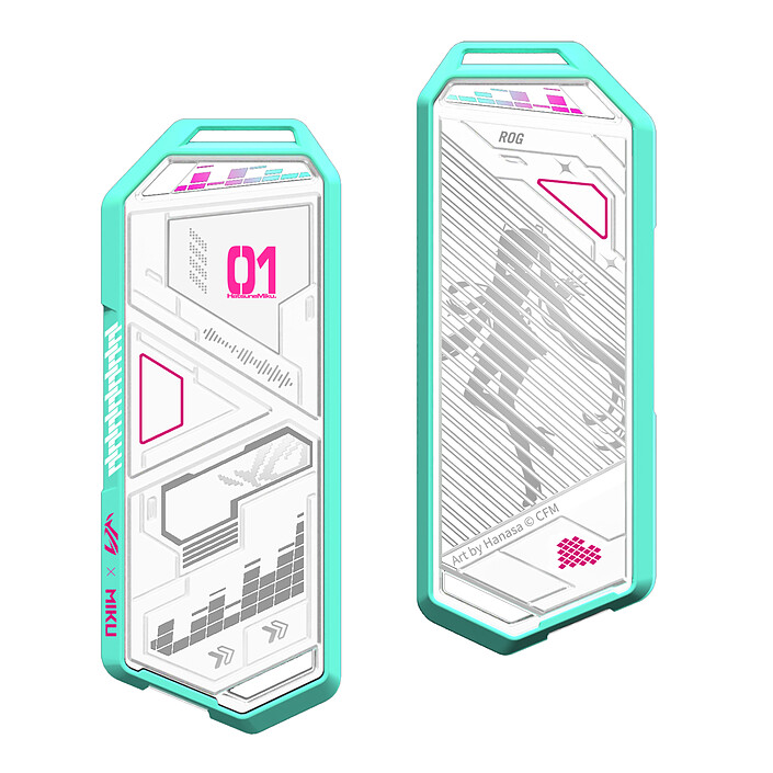 Avis ASUS ROG STRIX ARION Hatsune Miku Edition