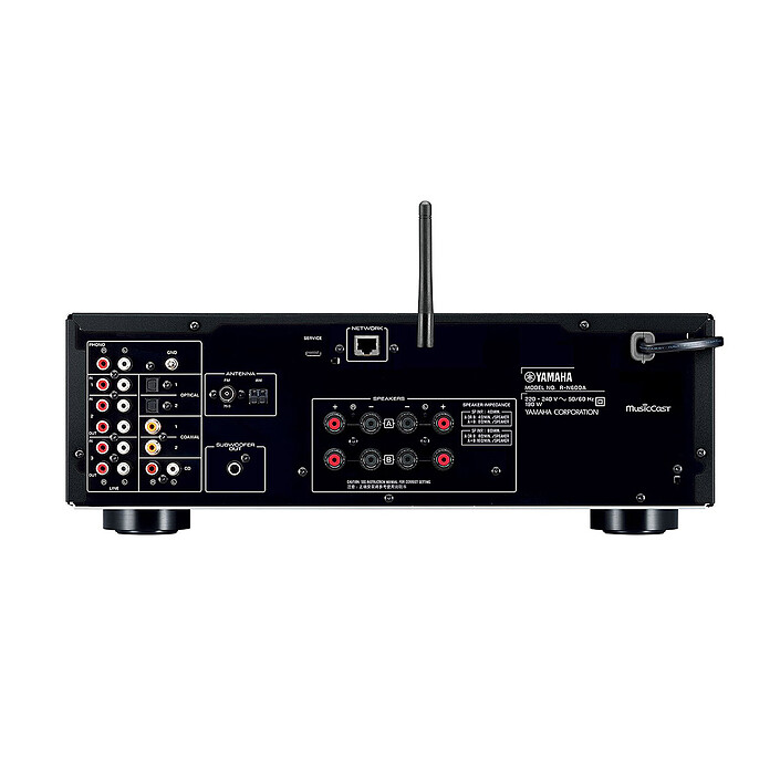 Avis Yamaha R-N600A Noir + Triangle Borea BR04 Noir