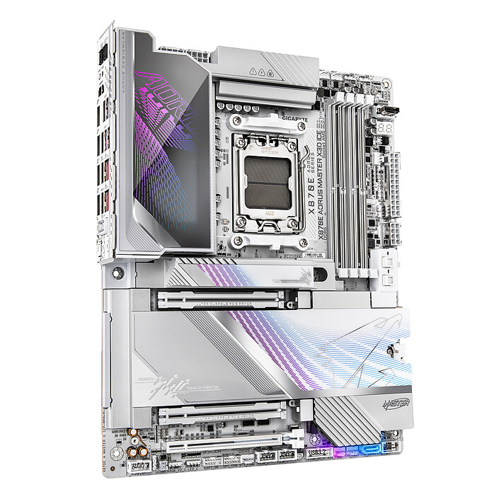 Review Gigabyte X870E AORUS MASTER X3D ICE