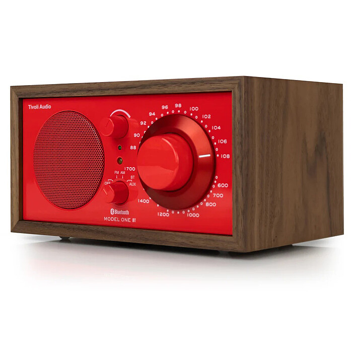 Avis Tivoli Audio Model One BT 70's Poppy Red (Rouge)